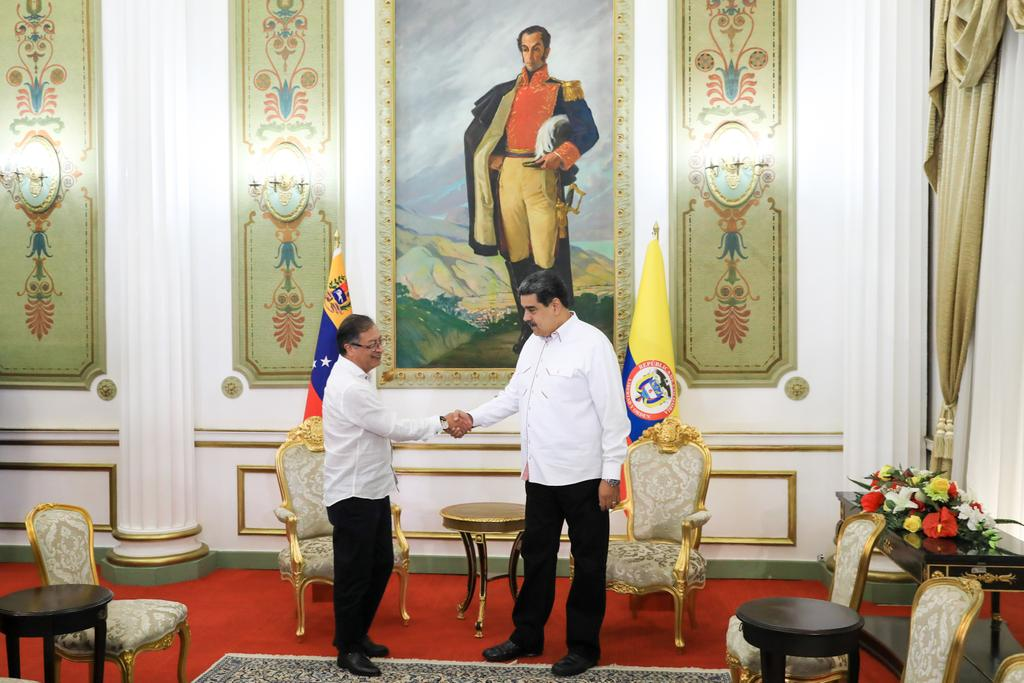 Maduro y Petro firmaron declaración conjunta para consolidar las relaciones entre ambos países