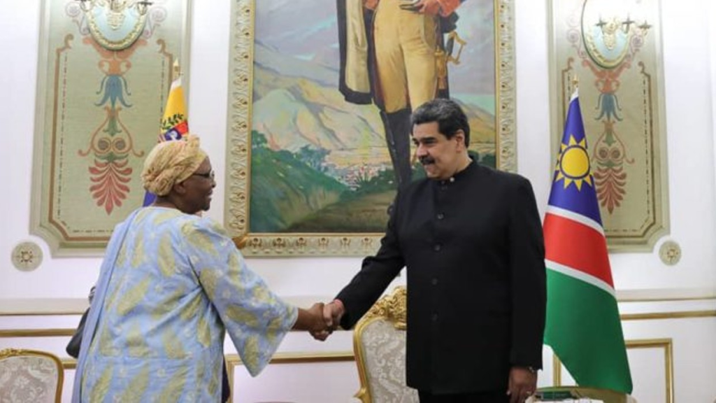 Presidente Maduro recibió a vice primera ministra y canciller de Namibia