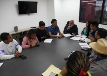 Representantes de la jpsuv en Monagas se preparan actividades para el Dia de la Juventud