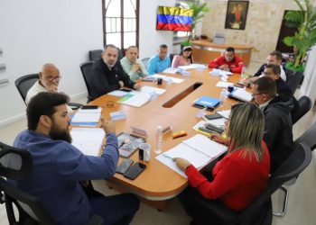 Gobernador Ernesto Luna y parte de su gabinete