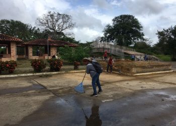 Los trabajos de acondicionamiento son ejecutados junto al Ministerio de Obras Públicas