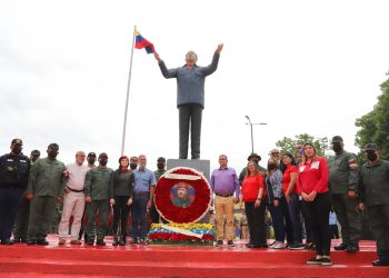 En perfecta unión cívico-militar-policial, Monagas conmemora el 4 de febrero día  de la Dignidad Nacional. Foto: Franklin Aguilera