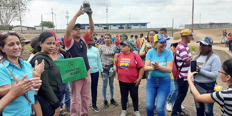 En Zamora comuneros, jóvenes y deportista reivindican legado de Chávez 1 Los trabajos emprendidos por la alcaldía de Ezequiel Zamora en el parque Las Garzas permitirán reforzar el pulmón vegetal de Punta de Mata. (Foto: Cortesía)