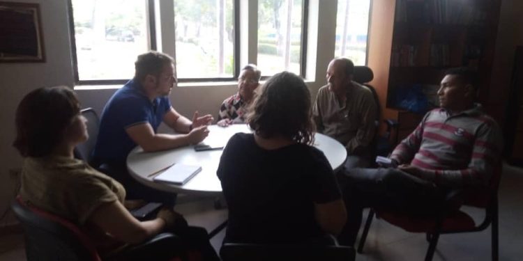 Autoridades de la UBV realizan reunión con InfraMonagas para mejorar infraestructura universitaria 1 Reunión de autoridades de la UBV e InfraMonagas.