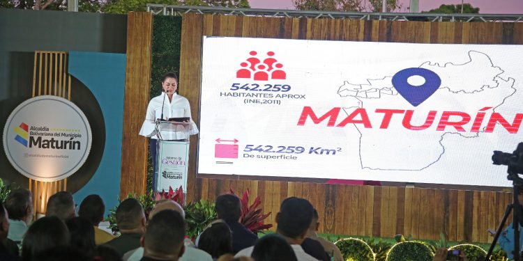 La alcaldesa de Maturín, Ana Fuentes. (Foto: Eliseo Pereira).