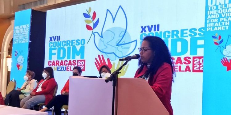 <strong>21 mil Consejos Feministas registrados en Venezuela</strong> 1 Ministra para la Mujer e Igualdad de Género, Diva Guzmán