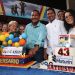 Terminal de Maturín arribó a 43 años movilizando a los monaguenses 11 Las autoridades municipales cantan el cumpleaños feliz al Terminal de Maturín. (Foto: Ruby González)