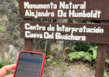 En el Monumento Natural Alejandro de Humboldt ahora se cuenta con señal wi-fi.  (Foto: Zaid Álvarez).