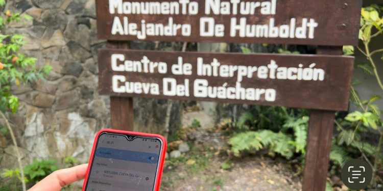 En el Monumento Natural Alejandro de Humboldt ahora se cuenta con señal wi-fi.  (Foto: Zaid Álvarez).