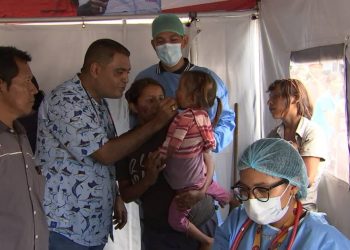 Mandatario del Libertador, Carlos Requena, en jornada de salud