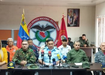 El general de división (FANB) Ernesto Edmundo Pérez Mota, comandante de la Zodi Monagas, resaltó la disminución de los accidentes de tránsito en 55 por ciento durante el operativo Semana Santa Segura Monagas 2023. (Foto: Franklin Aguilera)