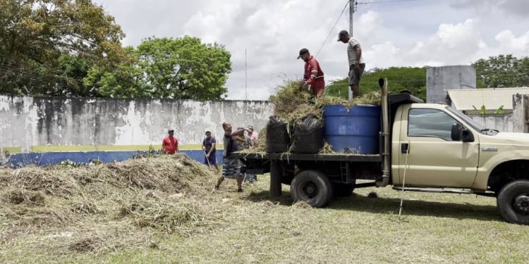 Rehabilitación de estadio de Jusepín registra 70 por ciento de avance 1 Iniciaron los trabajos de recuperación