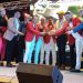 Talentos del folklor recibieron el premio “Guácharo de Oro” en la Expo Petróleo 12 Los premiados, junto a la directiva de Camesura y los invitados internacionales de la Expo Petróleo, Turismo y Gas.