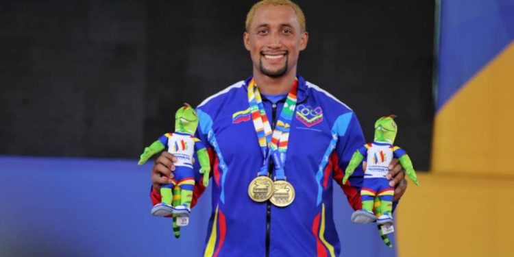 Darvin Castro conquista oro y plata en la competencia de pesas de los Juegos Centroamericanos 1 Darvin Castro deportista venezolano