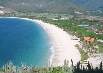 Puerto Cruz beach Margarita Island Venezuela