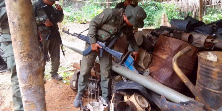 fanb desmantela nuevo campamento de mineria ilegal en amazonas y detiene a un implicado 8080