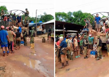 desalojados por mineria ilegal en imataca 8947