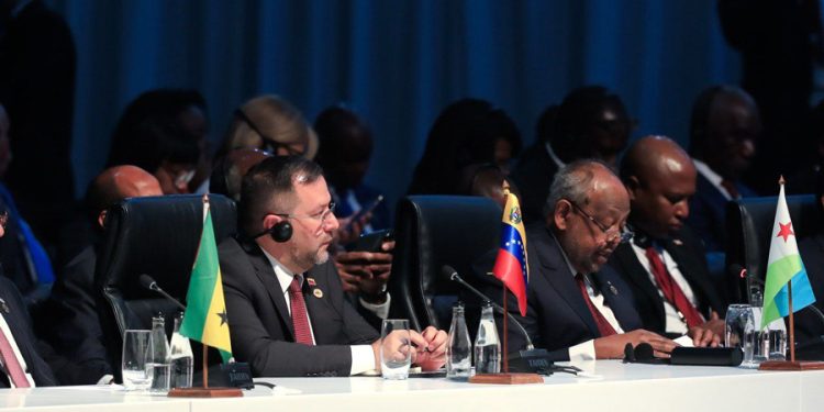 Canciller Gil destaca que Venezuela busca consolidar alianzas financieras con los BRICS 1 canciller de venezuela yvan gil en la xv cumbre de los brics 10823 1