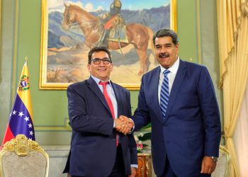 embajador de colombia en venezuela milton rengifo y el presidente nicolas maduro 10568