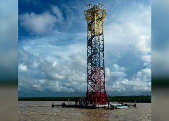 inauguran faro estrategico en la fachada atlantica del esequibo 10577
