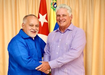 presidente de cuba sostuvo encuentro con diosdado cabello en la habana 10224