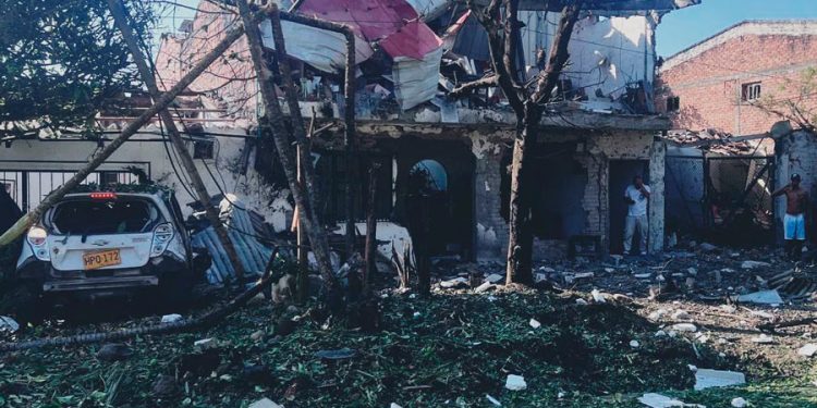 Dos muertos y 10 heridos deja detonación de un carro bomba en Colombia 1 cauca 12022