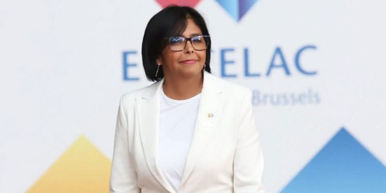 Delcy Rodríguez: Comando Sur se ha planteado atacar a Venezuela desde la zona en reclamación con Guyana 1 delcy rodriguez 12310