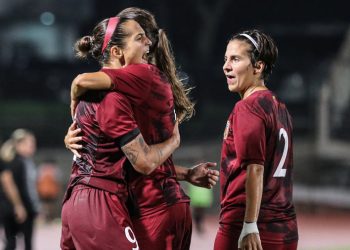 vinotinto femenina durante fecha fifa en caracas 12134