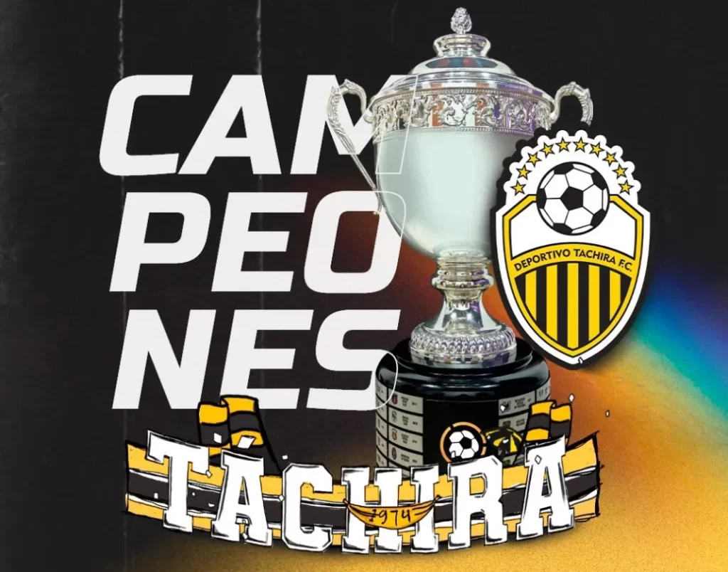 Deportivo Tachira gana al Caracas FC en la final de la Liga Futve