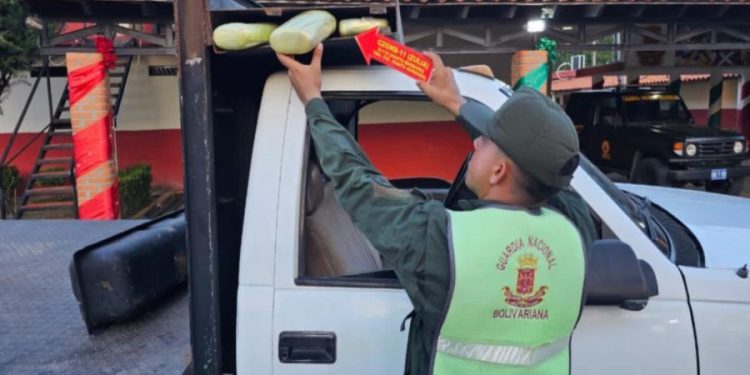 Efectivos de la FANB capturan a concejal del estado Táchira que transportaba 51 kilos de cocaína 1 fanb incauta 55 kilos de cocaina en el zulia 14275
