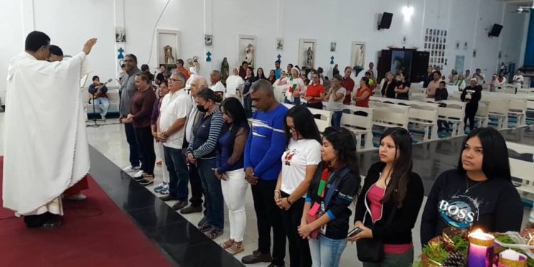 Con un mensaje cargado de esperanza y unión familiar inician misas de aguinaldos en Punta de Mata 1 eced0495 90bc 4c73 979c 1676eb87efb6