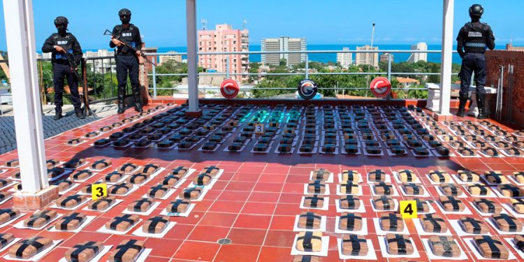 incautados 170 kilos de presunta marihuana en la guaira 15458