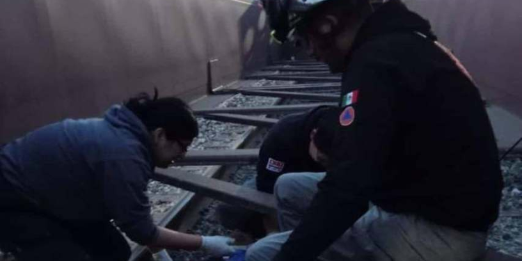 Bebé de 5 meses, de padres venezolanos, muere al caer de un tren en Monterrey 1 image