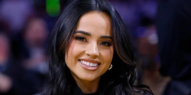 Becky G reacciona luego de su nominación al Óscar 1 utah jazz v los angeles lakers