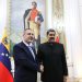 Presidente Maduro se reunió con el canciller de Turquía en Miraflores 9 03 ZC L9763 W