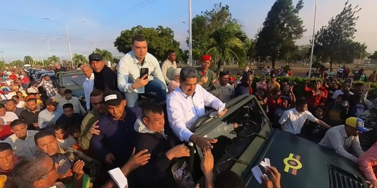 Con amor revolucionario recibieron al presidente Maduro en Monagas 1 IMG 20240311 WA0350