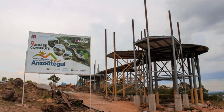 Avanza la construcción del Parque Mirador G/D José Antonio Anzoátegui 1 parwque