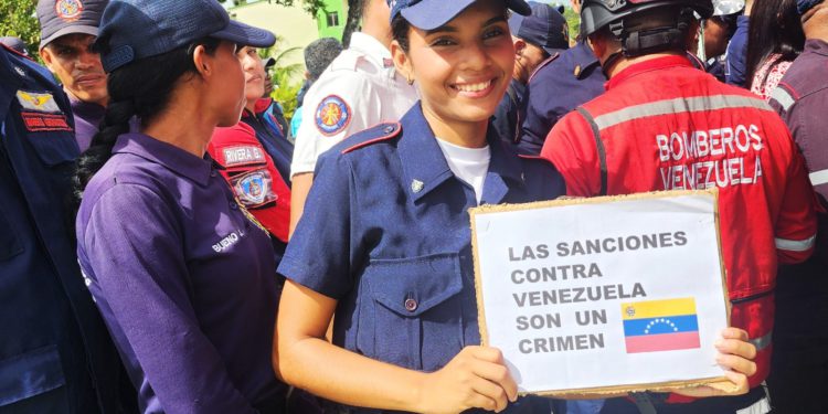 Funcionarios de prevención y seguridad exigen cese al bloqueo contra Venezuela 1 32930066 7e61 4c95 87eb 42833d4b4e23