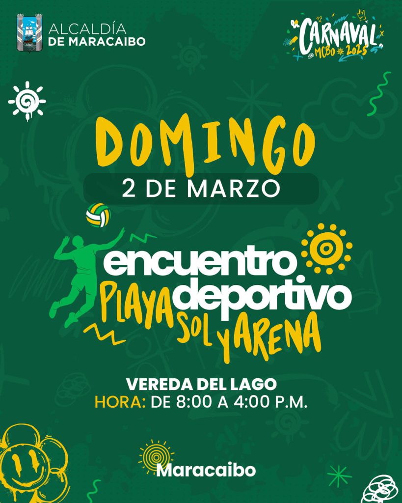 Maracaibo celebrará carnavales con festivales musicales, desfiles, rutas turísticas y deportes de playa 3 1000363405