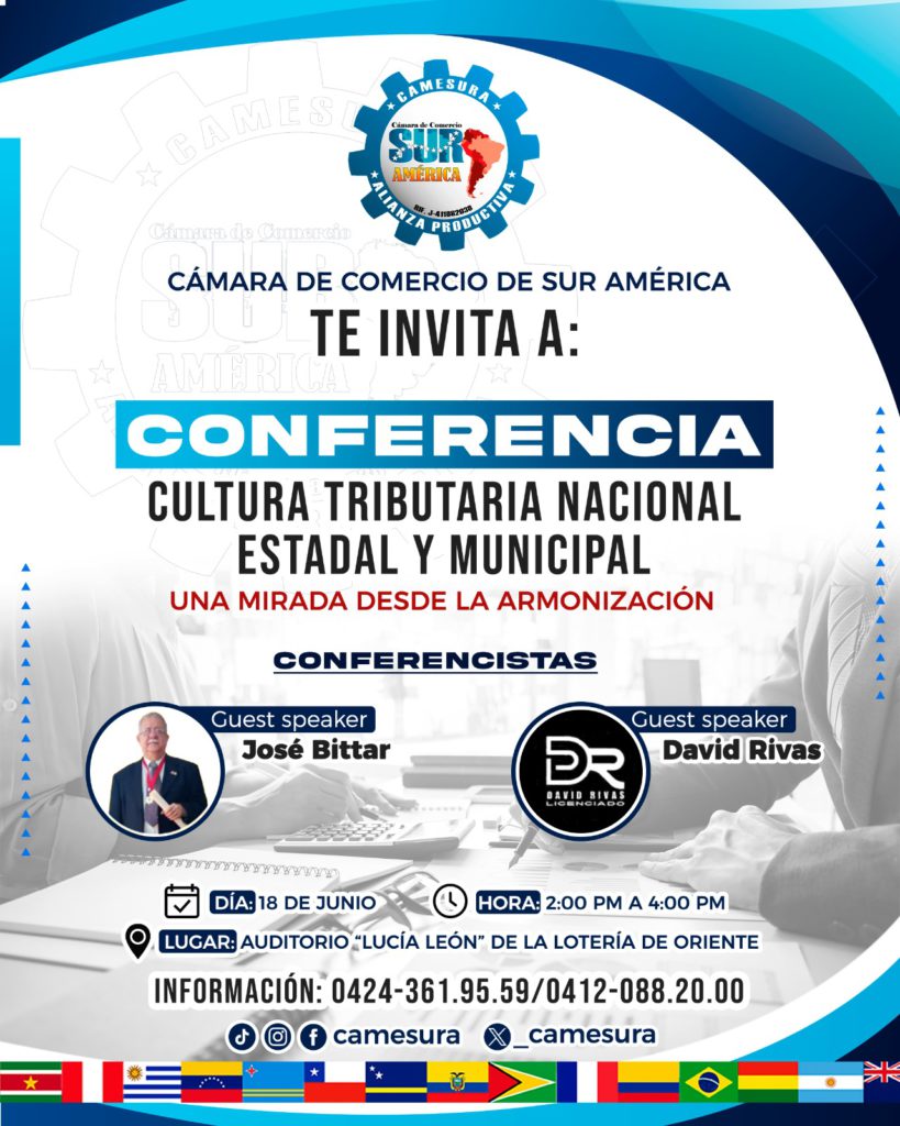 Camesura prepará conferencia para motivar al empresario a confiar en la cultura tributaria de Venezuela 2 1000632580