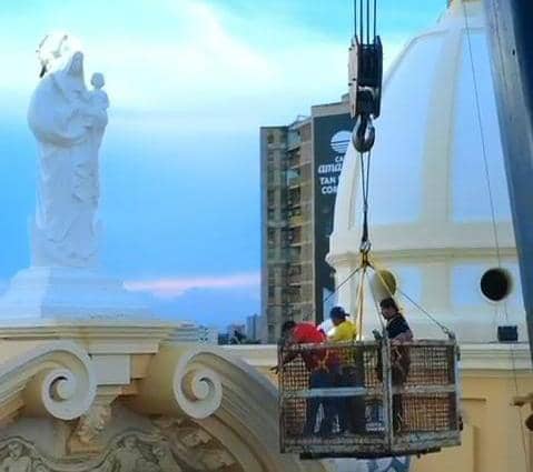 Intervienen Basílica de Nuestra Señora de Chiquinquirá como parte de las acciones para enaltecer la fe del pueblo zuliano 2 1001043777