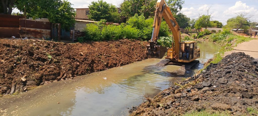 Inician trabajos de saneamiento en 890 metros lineales de la cañada Caribe 2 1001072710