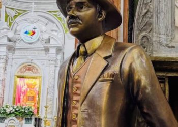 Alcalde Giancarlo Di Martino recibe la imagen de San Dr. José Gregorio Hernández en la Basílica 6 IMG 20251018 WA0168