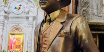 Alcalde Giancarlo Di Martino recibe la imagen de San Dr. José Gregorio Hernández en la Basílica 11 IMG 20251018 WA0168