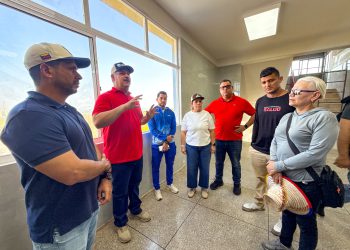 Gobernador Luis Caldera supervisa trabajos en hospital General del Sur Dr. Pedro Iturbe 6 IMG 20260221 WA0238