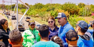 Priorizan en gobierno de calle en Santa Rita áreas de agua, educación e iluminación