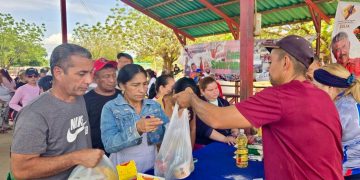 Jornada integral y de Campo Soberano atiende más de 2 mil 100 familias en sector La Chamarreta