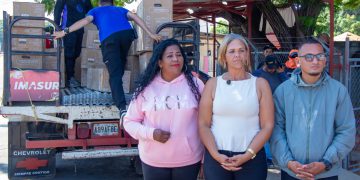 Alcaldía de San Francisco entrega dotación a la E.B.N. Max Pineda