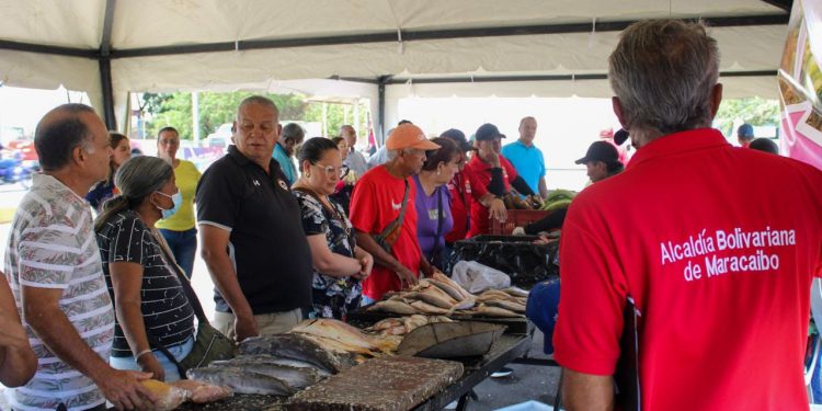 Arrancó Feria del Pescado de la Alcaldía de Maracaibo con subsidio de 30% y 40%
