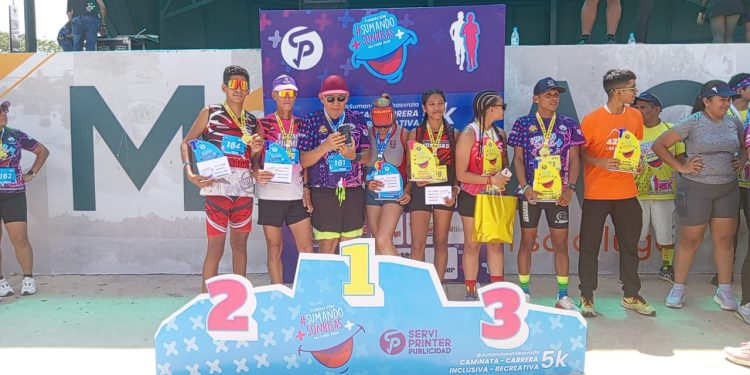 Maturín celebró en la 2da Edición de la Caminata 5K de Sumando Sonrisas